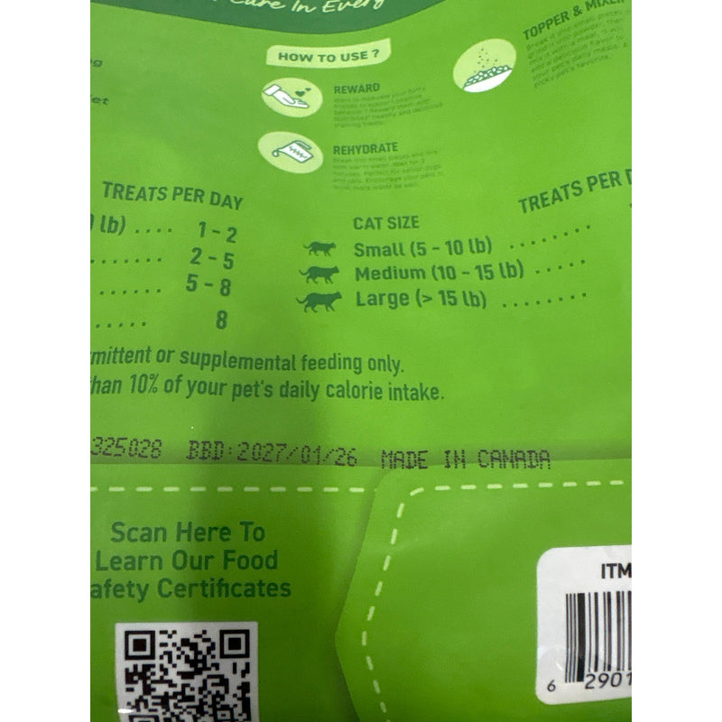 Nutri Bites Freeze Dried Beef Liver Dog/Cat Training Treats Food Topper 27oz