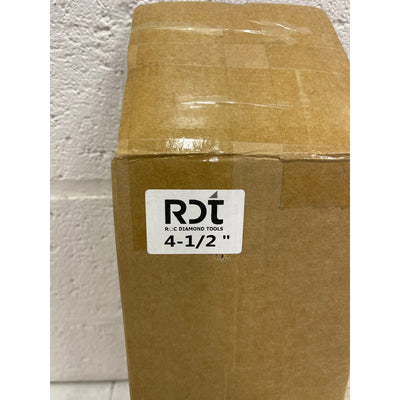 RDT 4-1/2" Diamond Drill Core Bits for Concrete Masonry Brick and Stone - RED