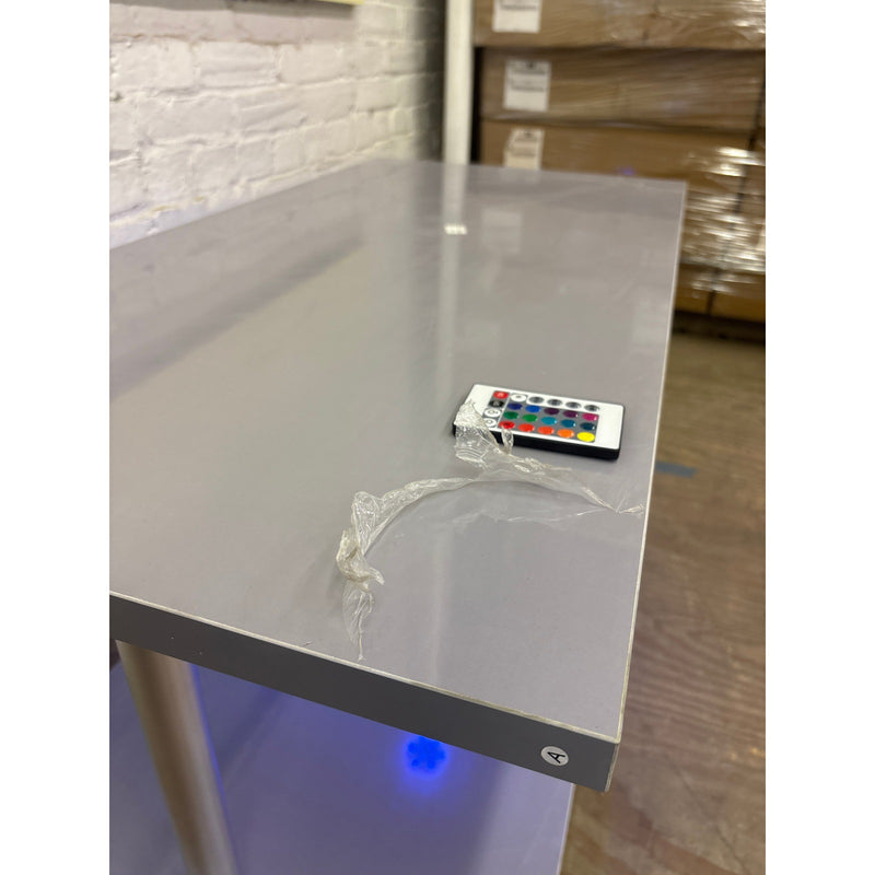 Coffee Table 39.5 L x 20 H x 20 W Inches, TV Stand, Living Room Furniture Gray