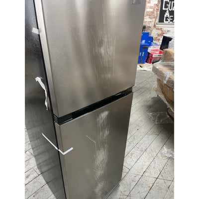 Vissani 10.1 cu.ft. Top Freezer Refrigerator Stainless Steel, COSMETIC BLEMSIHES
