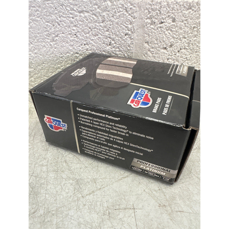 Carquest Professional Platinum Brake Pads w Hardware, Ceramic, Rear - PXD1393H