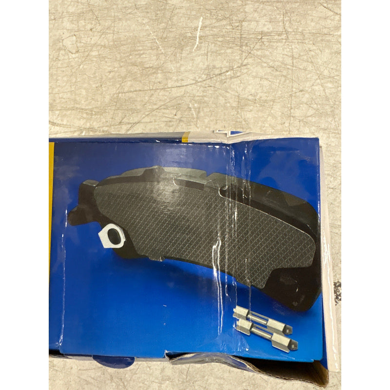 Carquest Premium Gold Brake Pads w Hardware, Ceramic, Quiet, Front - GNAD1258