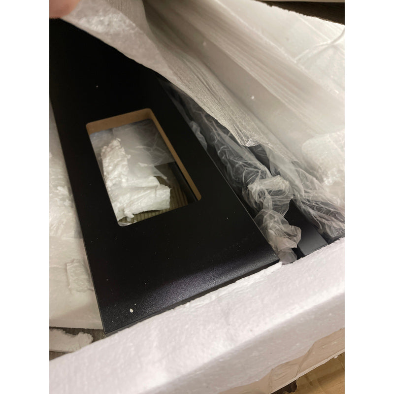 Tribesigns 8FT Conference Table, Modern Boat Shaped Meeting Table White & Black