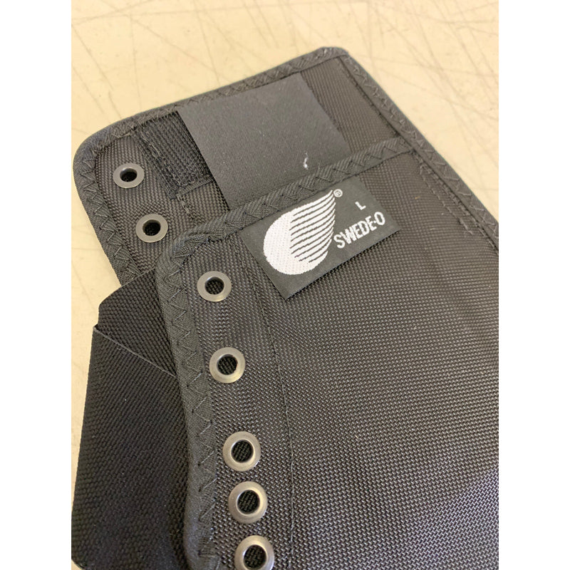 Swede-O Ankle Lok Support with Knit Tongue, Large Ankle Brace Black, Sprain