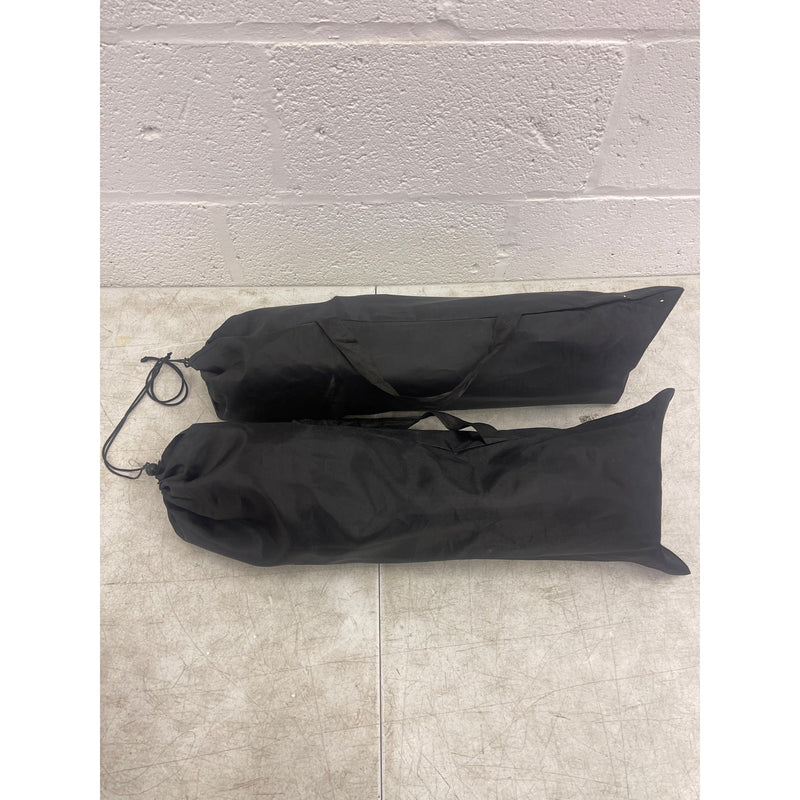 Juego de 2 sillas plegables para niños de 21 pulgadas, asiento de 13 pulgadas x 12 pulgadas con estuche de transporte, color tostado