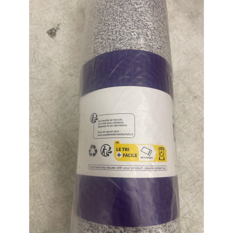 Set-of-2 DEXI Kitchen Rugs and Floor Mats Non Slip Washable 17"x30"+17"x60" Grey