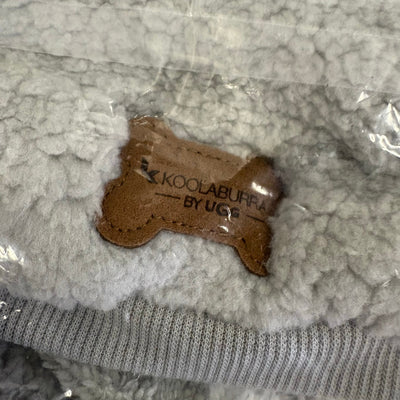 Koolaburra by UGG Pet Maggie Paw Hoodie Dog Jacket- 17-18" Collar, Gray - Large