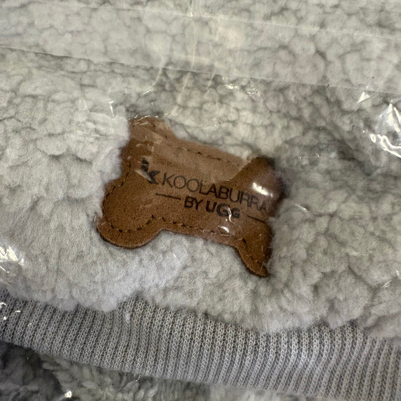 Koolaburra by UGG Pet Maggie Paw Hoodie Dog Jacket- 17-18" Collar, Gray - Large