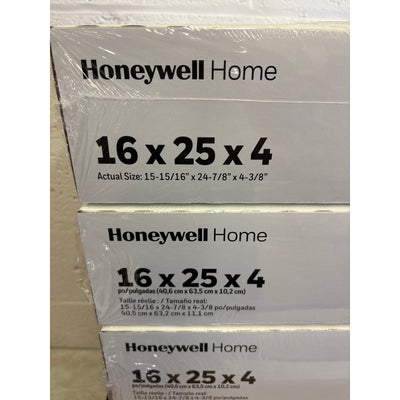 3-Pack Honeywell 16x25x4 MERV 8, AC Furnace Air Filter, CF408F1625-3PKAM