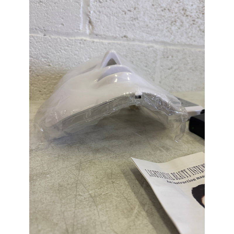 Blue Red Light Therapy Mask for Face, 7 Colors LED Face Mask Light Therapy