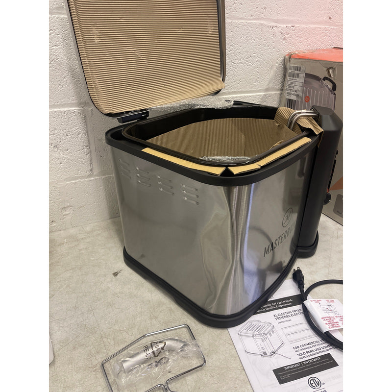Masterbuilt XL Electric Fryer, Boiler, and Steamer, Cooking Appliances DENTED