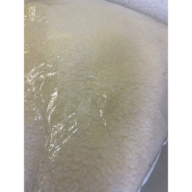 Lilly Paws Luxury Plush Comfy Dog Bed Sherpa Xtra Large - Cream / Black