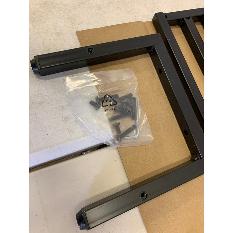 Metal Plant Stand, Indoor / Outdoor Plant Holder, Display Bench, 8.5"x35"x8"