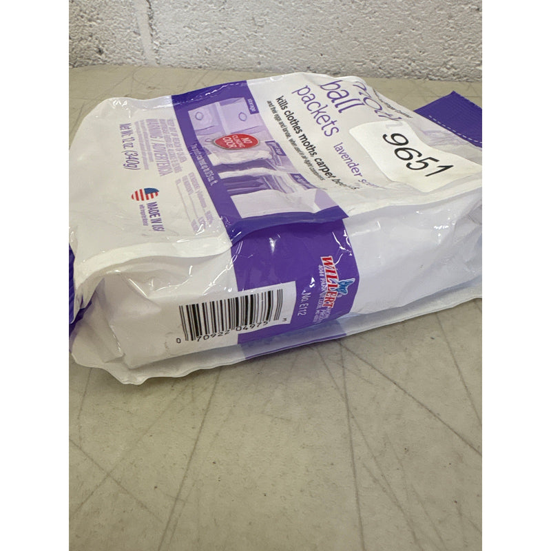 Enoz 12 Oz Lavender Scented Moth Ball Packets, Treats Up To 37.5 cu. ft. E112.6T
