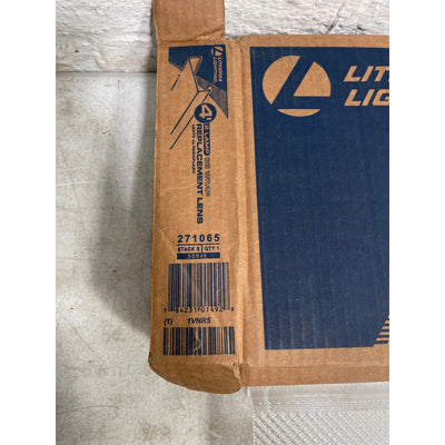 Lithonia Lighting 48in Acrylic Light Fixture Cover, Wraparound Lens