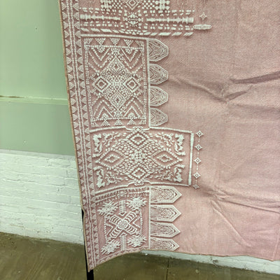 Nicetown 8'x10' Area Rug Thin Machine Washable Non-Slip Stain Resistant - Pink