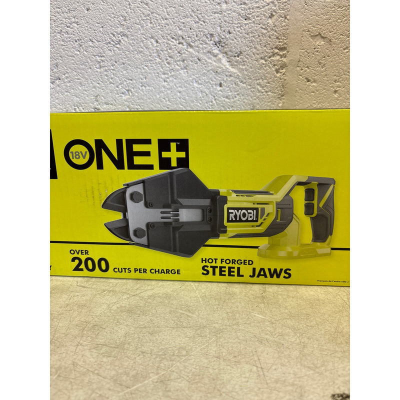 RYOBI ONE+ 18V Cordless Bolt Cutters, Hot Forged Steel Jaws - TOOL ONLY - P592