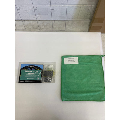 Guardmate MONTH Calendar Glass Dry-Erase Board 36" x 24" Wall-Mount with Markers