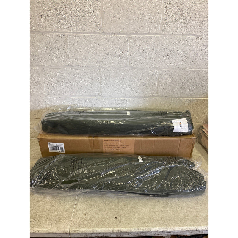 2-Pack DMH Outdoors Folding Camping Chair Heavy Duty Camping Chairs 400 lbs