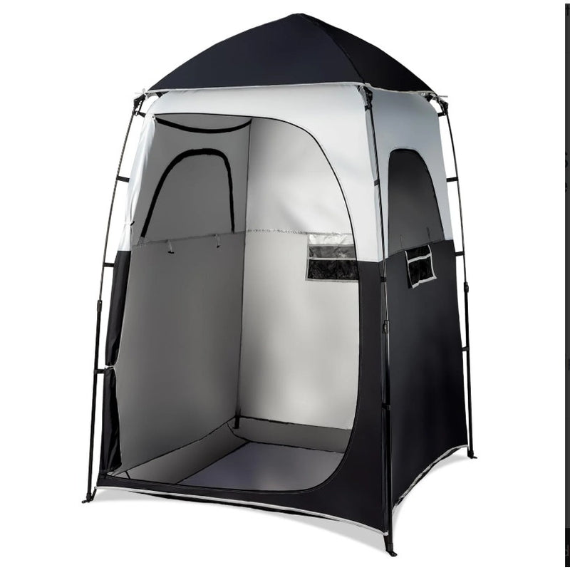 VINGLI 6.8FT Outdoor Shower Tent Changing Room Portable Camping Shelters