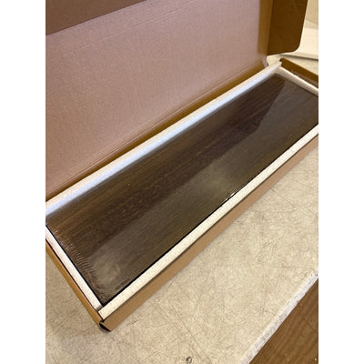 Set-of-2 Floating Shelves for Wall 24-Inch Light Wood Shelves, Modern, BROWN
