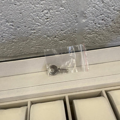 FCH 24-Compartment Watch Collection Box Top-level Opening Style Leather - Black