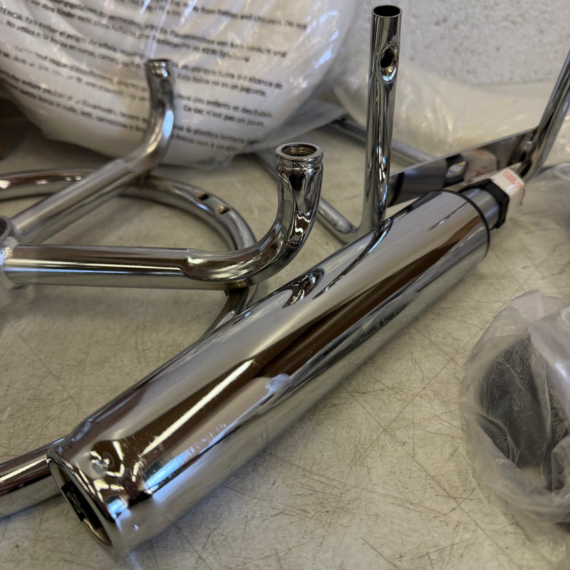 Karl home PU Leather Adjustable Stool / Chair with Backrest & Wheels  - White