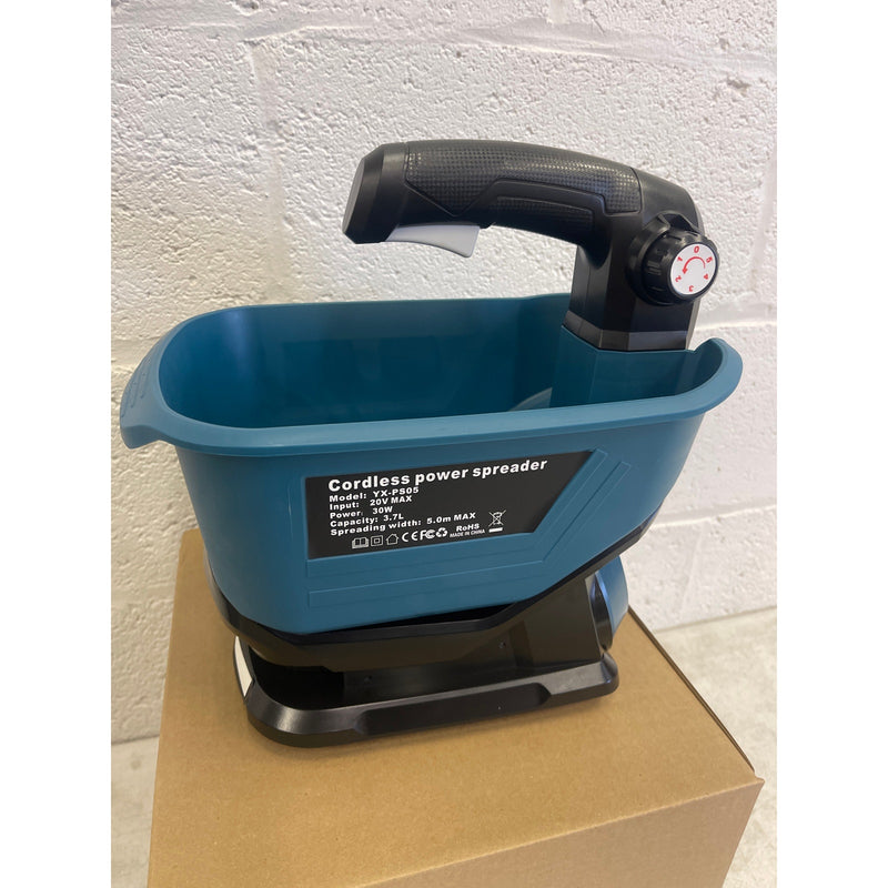 Handheld Electric Spreader Covers Up to 8,000 sqft. TOOL ONLY, Makita Compatible