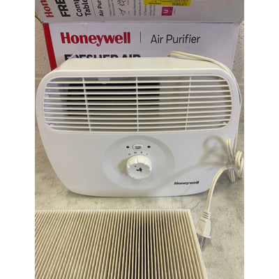 Honeywell Air Purifier 100sqft Dual Action Air Filter HHT270 Tabletop Small Room