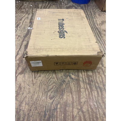 Tribesigns 63-Inch Executive Desk, Rectangular Office Computer Desk, Brown