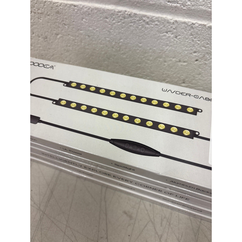 5-Packs-Of-2 Goodea Plug In Under Cabinet Light Strips, 10 Inch, Dimmable Black