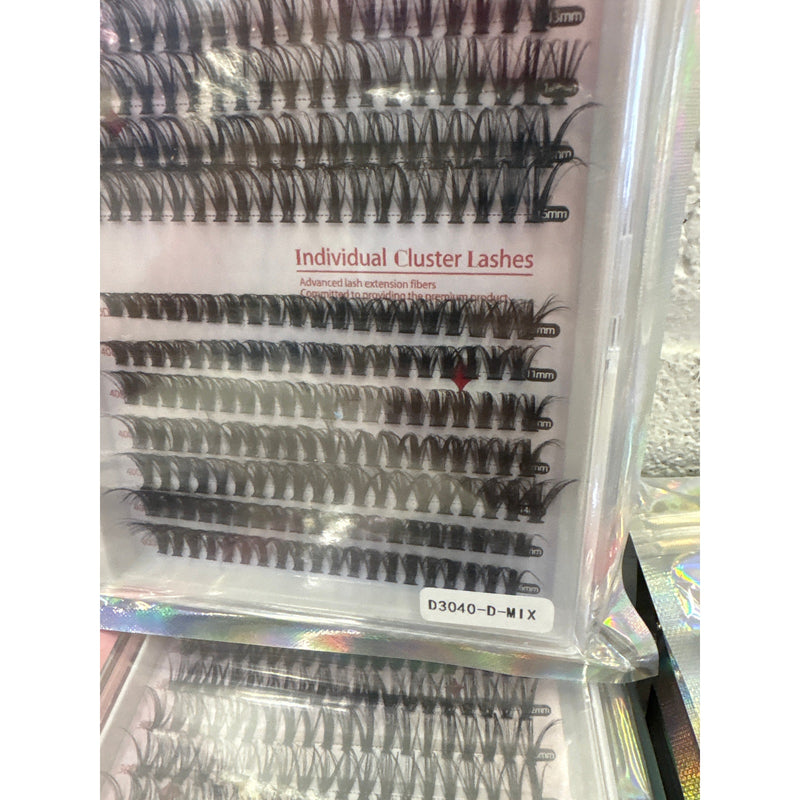 Lot-of-20-Sets DIY Eye Lash Clusters Extensions Kit 280 Clusters/ Set 30D 40D