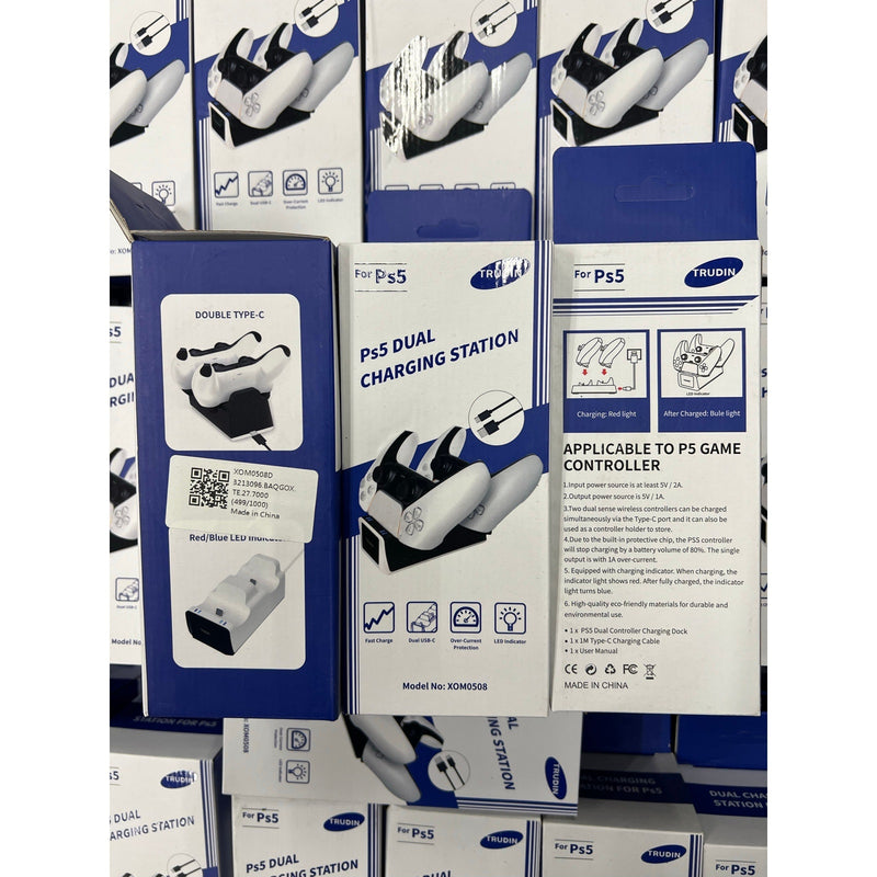 NEW OVERSTOCK Electronics Accessories, Mousepads, Dual PS5 Charging Docks, iPhone Screen Protector