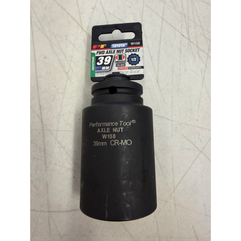 Performance Tool Toyota Axle Nut Socket (39mm, 12-Point)