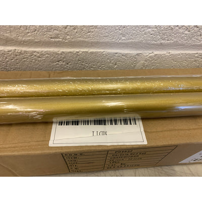 SET-OF-4 Knobelite 1 Inch Curtain Rods,Decorative Drapery Single Windows 22"-48" Adjustable