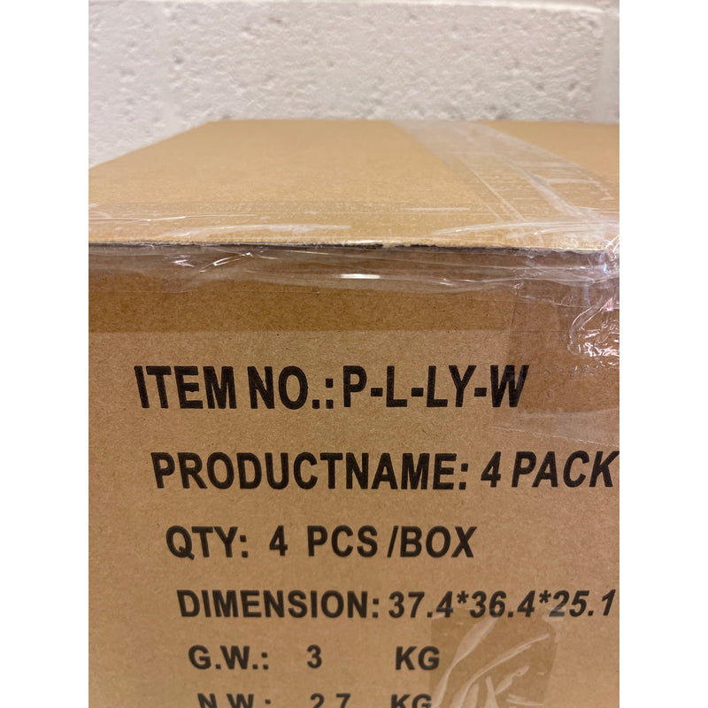 4-Pack Gigalumi LED Solar Bronze Path Lights, Brown, Aluminum, Weatherproof