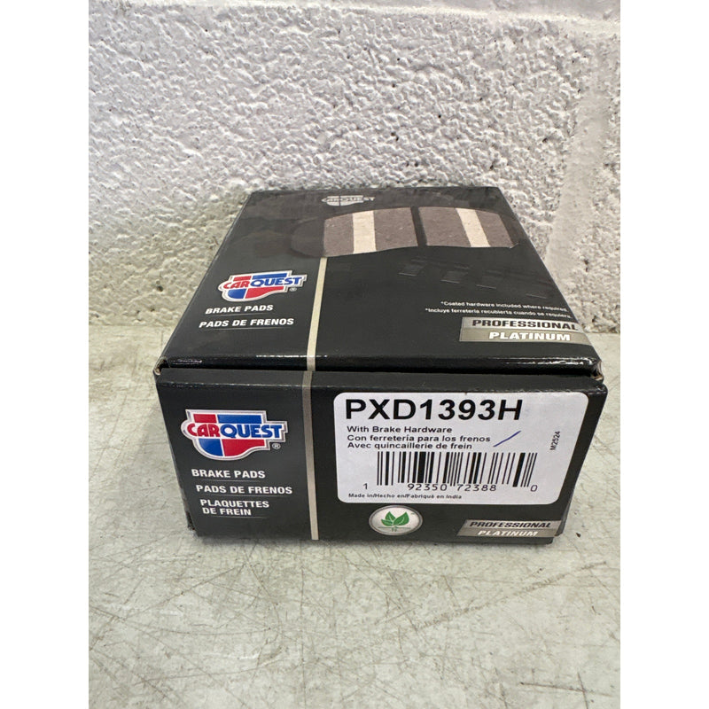 Carquest Professional Platinum Brake Pads w Hardware, Ceramic, Rear - PXD1393H