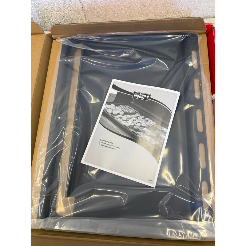 Weber Rust-Resistant Griddle Insert for Searwood & Large Spirit Series Grills