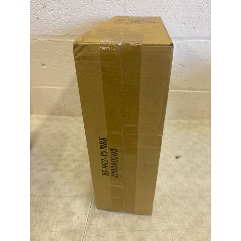 4-Pack AutoCraft 15" Wheel Cover: 7-Spoke, Matt Black, High Impact Plastic AC219