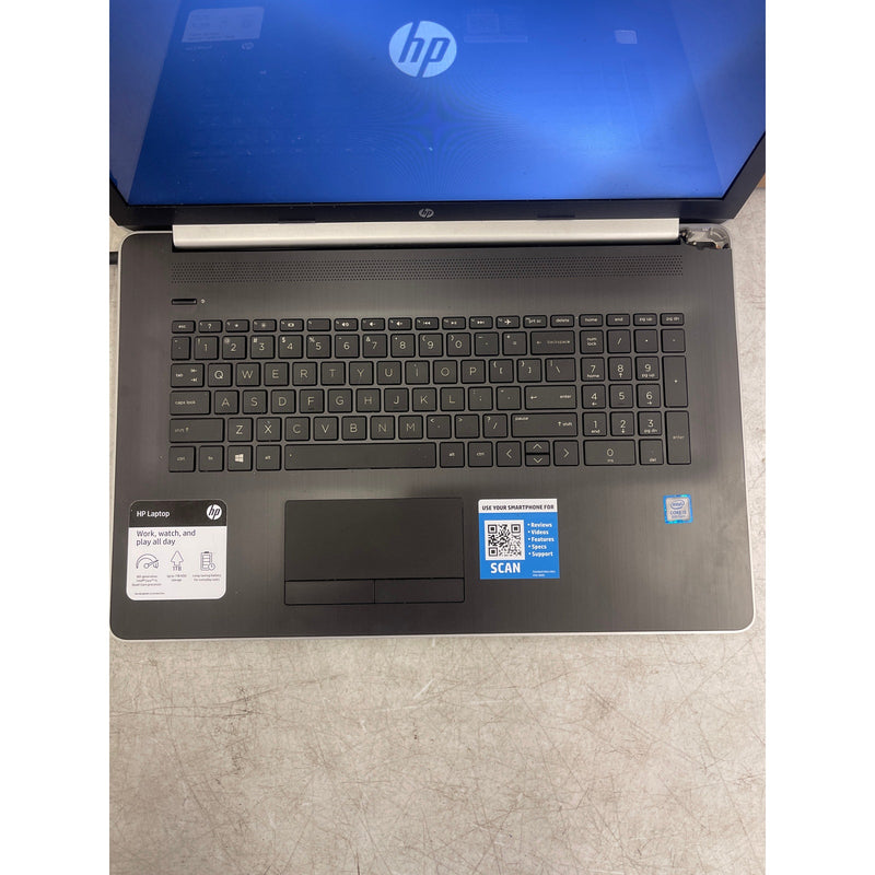 HP Notebook 17.3" i5-8265U 1.6GHz 4GB - 17-by1062st  CRACKED CASING