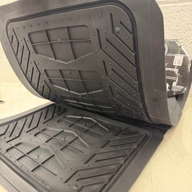 Plasticolor Jeep Weatherpro 4-Piece Floor Mat Set; Universal Fit - Black