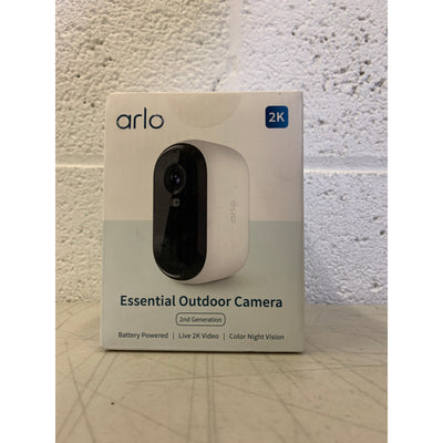 Arlo  Security Camera Essential 2nd Gen Wireless Black & White