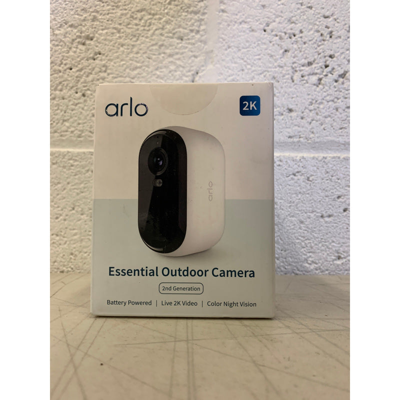 Arlo  Security Camera Essential 2nd Gen Wireless Black & White