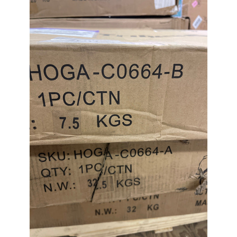 Tribesigns 8FT Conference Table, Modern Boat Shaped Meeting Table White & Black