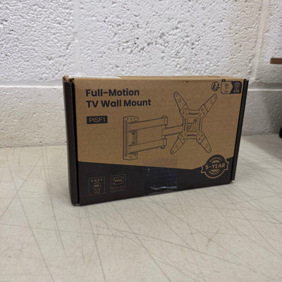 Full Motion TV Wall Mount For 13" To 42" TVs; Tilt, Swivel & Extend - Black