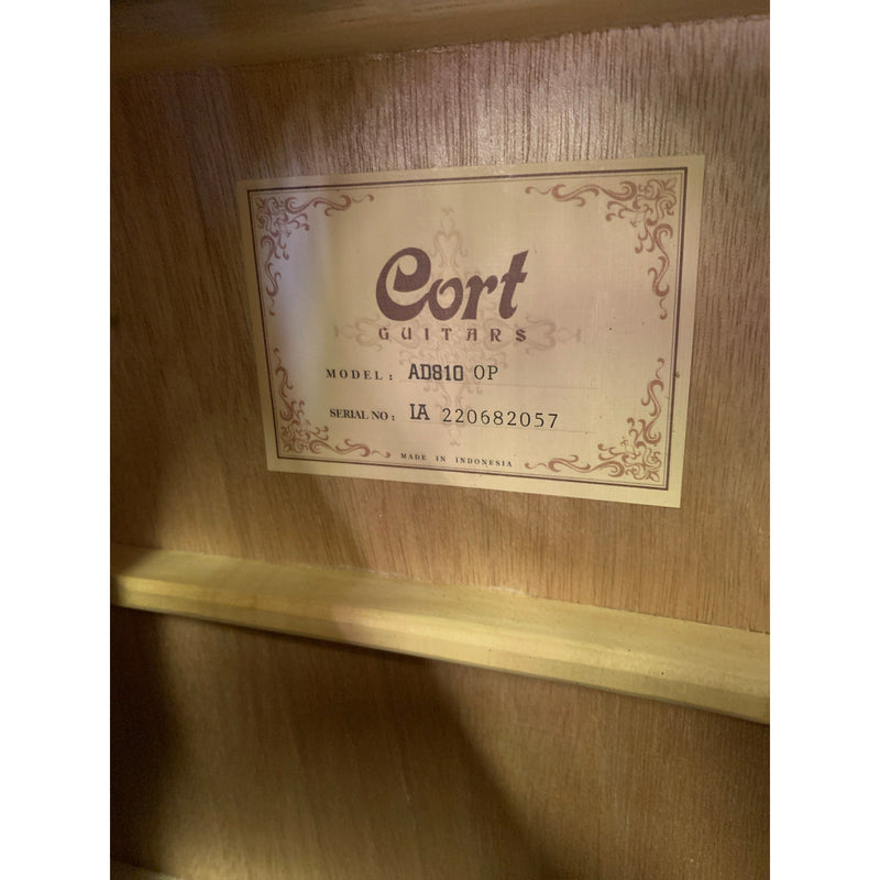 Cort Standard Series GUITAR AD810 (OP, Right) Brown, 6 Strings