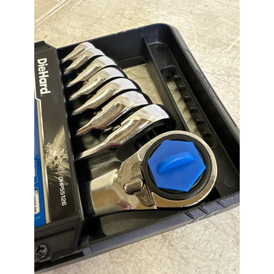 DieHard 8-Piece Reversible Ratcheting Wrench Set, SAE, 12, Hand Tools - DHP55126