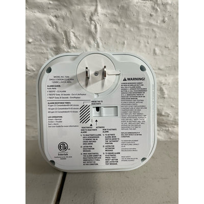 Knox Safety Plugin Carbon Monoxide Detector, Voice Alert & LCD Display