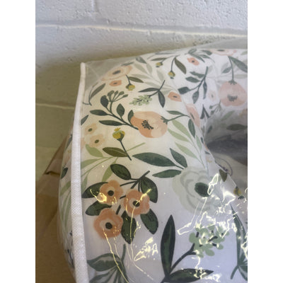 Almohada de lactancia Boppy Original, rosa jardín, artículos esenciales ergonómicos para la lactancia
