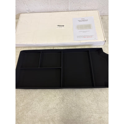 XiPoo Cybertruck Lower Center Console Organizer Tray Black - 2024+